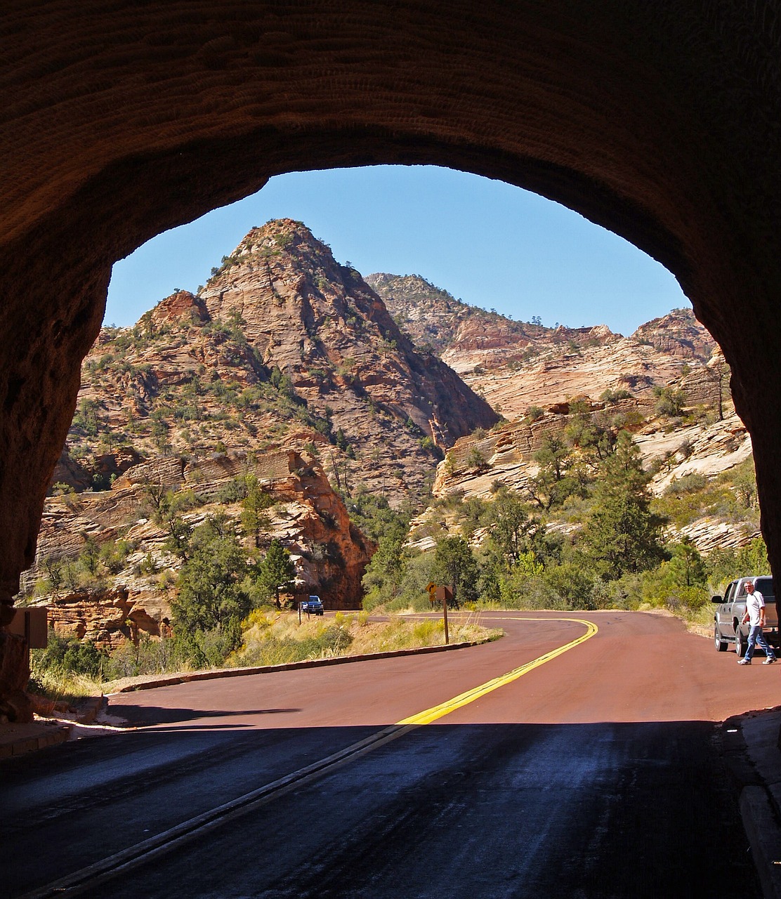 zion, national, park, utah, usa, tunnel, red, road, mountain, nature, zion, zion, zion, zion, zion